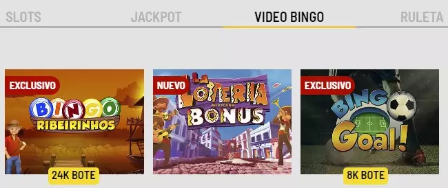 Jugar al Vídeo Bingo en Bodog México