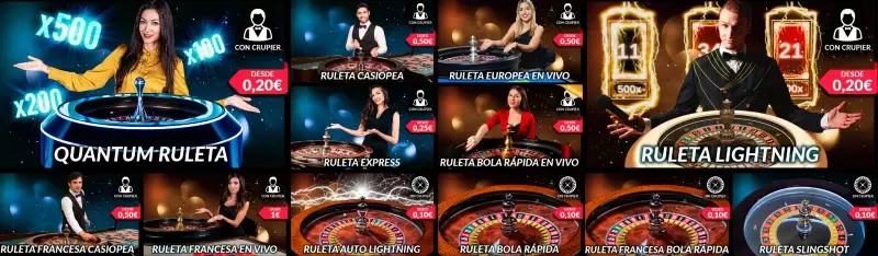 ruleta en vivo en Casino Barcelona