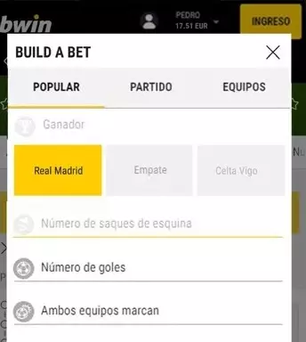 bwin app build a bet