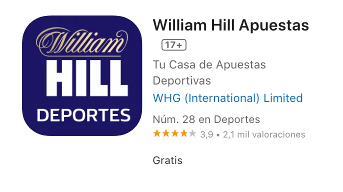 william hill app appstore